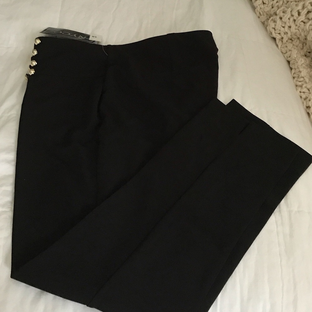 Elegant Black Women's Trousers NWT